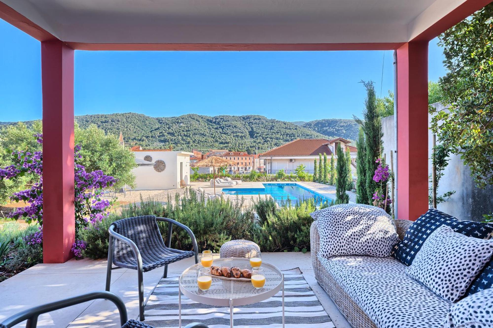 Hvar Luxury Villa And Pool With View In Heart Of Stari Grad สตารีกราด ภายนอก รูปภาพ